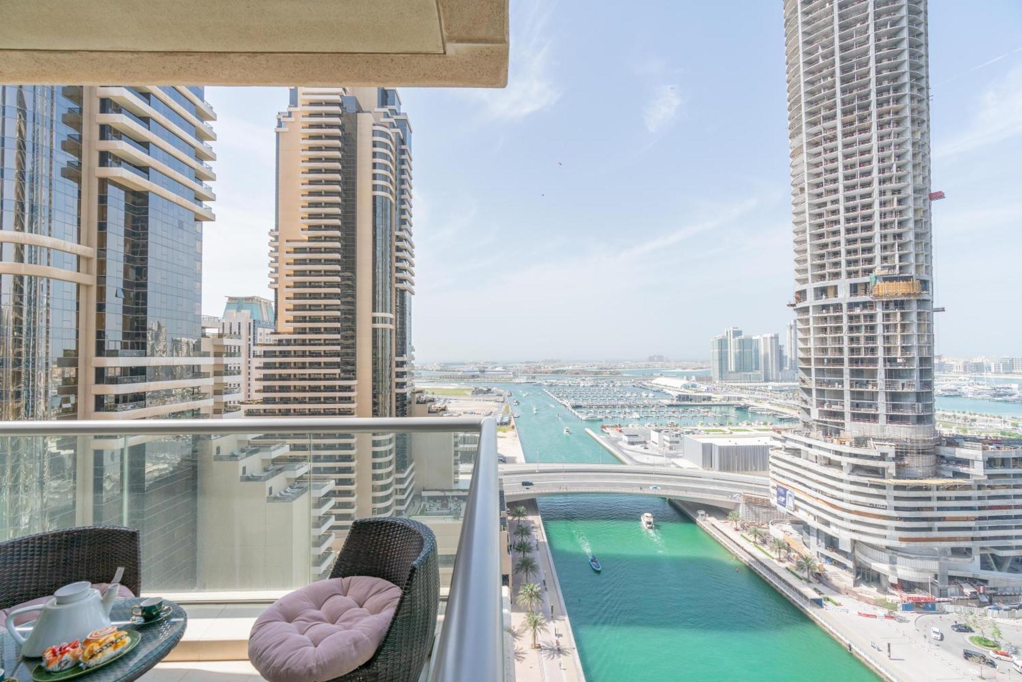 Vacay Lettings -2 Bed Iris Blue Dubai Marina Apartment Ngoại thất bức ảnh